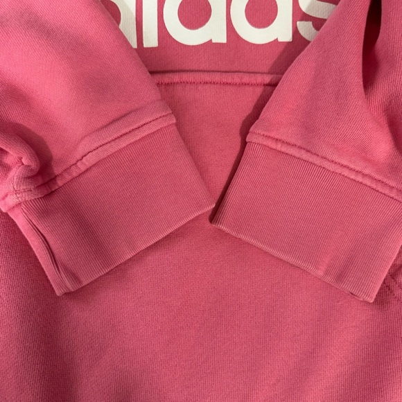 adidas Originals Women's Adicolor Trefoil Hoodie in Pink Size Medium - Picture 7 of 12